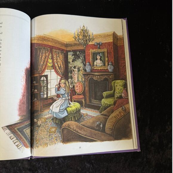 The Secret Garden by Frances Hodgson Burnett | 1988 | VTG Troll Illustrated Book - Picture 4 of 9